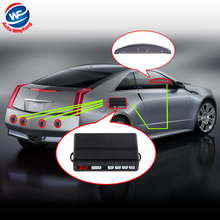 Автомобильный цифровой цветной светодиодный дисплей парковочный обратный резервный Радар-монитор система с подсветкой Дисплей + 4 датчика 6 цветов цвет s оптовая продажа 2024 - купить недорого