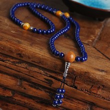 AAAA 6MM Grade Lapis Lazuli Mala Tibetan Lapis Lazuli Prayer Beads 108 Beads Tibetan Mala Lapis Lazuli Buddhist Mala 2024 - buy cheap