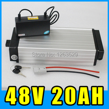 48v 20ah battery electric bike lithium battery 1000W Pack , ebike electric scooter rear rack Aluminum alloy 2024 - buy cheap