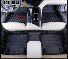 Best quality mats! Special car floor mats for Toyota Camry 2019 durable waterproof rugs carpets for Camry 2018,Free shipping 2024 - buy cheap