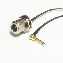 Nuevo Cable inalámbrico para modem N Hembra Jack tuerca MS156 conector de ángulo recto RG174 Cable 20CM 8 "Pigtail envío rápido 2024 - compra barato