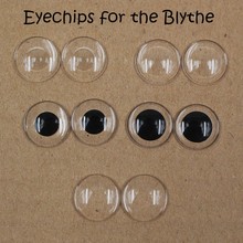 Olhos chips 50 pares (para boneca blyth, bonecos de pullip, 1/6 bonecas) 14mm 2024 - compre barato