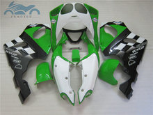 Custom as you need fairing kits for KAWASAKI Ninja ZX7R 1996 1997-2003 ABS motorcycle fairings bodywork ZX 7R 96-03 green white 2024 - buy cheap