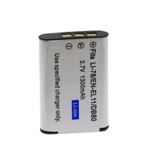 Doscing LI-60B 60B LI 1300 mah Substituição Da Bateria Da Câmera Para Olympus EN EL11 EN-EL11 W80 DLI78 D-LI78 EN-EL11 FE-370 DB-L70 2024 - compre barato