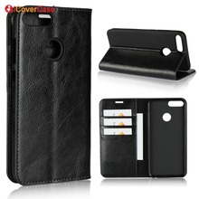Luxury Real Genuine Leather Wallet Case For Huawei Honor 9 Flip Cover Card slot Stand Protect Case for Honor 9 Lite 2024 - buy cheap