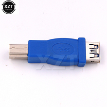 1Pc High Quality USB 3.0 Type A Female to Type B Male Plug Connector Adapter USB3.0 Converter Adaptor AF to BM 2024 - buy cheap
