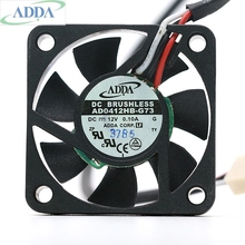 New original FOR ADDA  AD0412HB-G73 12V 0.10A 4CM 4010 ultra-quiet mini cooling fan 4.95 CFM 4200rpm 2024 - buy cheap