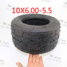 Neumático de carretera de 10 pulgadas de alta calidad, llanta sin cámara para rueda de moto 10x6.00-5,5 2024 - compra barato