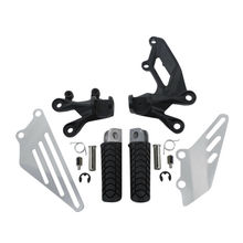 Juego de soportes de reposapiés delanteros, accesorios de motocicleta, compatible con KAWASAKI ZZR1400, ZX14R, ZX14, R 06-18 2024 - compra barato