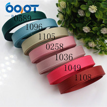 OOOT BAORJCT 177131 10mm Solid Color Ribbons Thermal transfer Printed grosgrain Wedding Accessories DIY handmade material 2024 - buy cheap