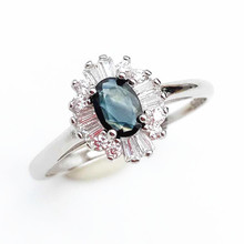 Женское кольцо, голубое кольцо, лучший подарок, специальный подарок, новый дизайн 2024 - купить недорого