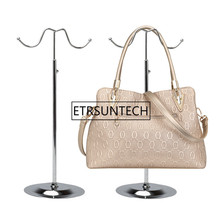 30PCS/lot Stainless Steel Women bags Adjustable display rack holders handbag display stand 2024 - buy cheap
