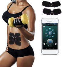 Electric Shock EMS Fitness Massager Electro Pulse Phone APP Wireless Remote Control Sports Abdomen Arm Muscle Exerciser Machine 2024 - buy cheap