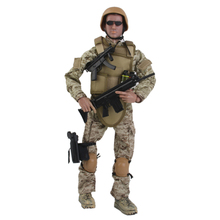 Omotoys tudo em um pacote 1/6 militar exército combate deserto acu soldado 12 polegada figura de ação modelo brinquedo 2024 - compre barato