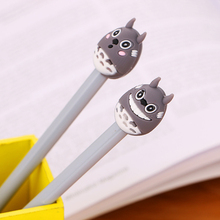 Bolígrafo de Gel con dibujos animados de Totoro para niños, bolígrafos neutros de 0,5mm, material de papelería para oficina y escuela, 5 piezas al azar 2024 - compra barato