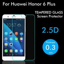 ShuiCaoRen QUENTE Temperado Vidro Original 9 H à prova de Explosão Película Protetora-Protetor de Tela para Huawei Honor 6 Plus 2024 - compre barato