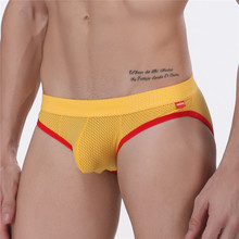 Mens Underwear Briefs Gay Underwear Sexy Mesh Men Underwear Man Underpants Men's Briefs Slip Hombre Breathable Panties Slips 2024 - buy cheap
