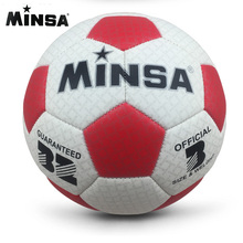 2018 новый бренд MINSA, высококачественный A + + стандартный футбольный мяч, тренировочный мяч из ПУ, футбольные мячи, официальный размер 3 мяча 2024 - купить недорого