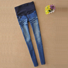 Женские джинсы для беременных, эластичные штаны с высокой талией, леггинсы, джеггинсы для беременных женщин, модная дешевая одежда, размеры S, M, L, XL, XXL 2024 - купить недорого