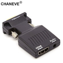 CHANEVE VGA to HDMI Converter 1080P Analog to Digital Video Audio VGA male to HDMI Converter for PC Notebook to TV Projector 2024 - buy cheap