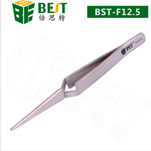 BST-F12.5 Reverse Clip tweezers Tweezer Stainless Steel Anti-Rust Anti-Corrosion Plus Hard With Lock Buckle Anti-Skid Precision 2024 - buy cheap