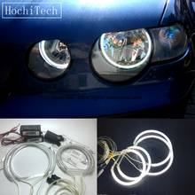 HochiTech For 2001-2004 BMW 3 Series E46 Compact Ultra Bright Day Light DRL CCFL Angel Eyes Demon Eyes Kit Warm White Halo Ring 2024 - buy cheap