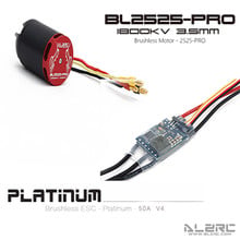 ALZRC-Motor sin escobillas, 2525-PRO - 1800KV + V4 50A ESC para Devil X360 y Gau X3 2024 - compra barato