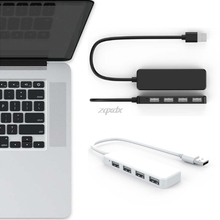 High Speed 4 Ports USB 2.0 Hub USB Port USB HUB Portable OTG Hub USB Extension Splitter for Air Laptop PC Tablet Drop Ship 2024 - buy cheap