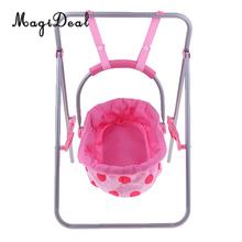Doll Funny Playset Baby Carrier Seat Swing Baby Doll Accessory Dollhouse Decoration Kids Pretend Play Toys 2024 - buy cheap