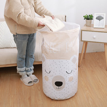 Большая влагостойкая сумка для хранения на шнурке, водонепроницаемая для одеяла, складывающаяся одежда, одеяло, постельные принадлежности, детское хранилище для игрушек, сумки 2024 - купить недорого