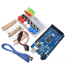 Smart Electronics Integrated Starter Kit Mega 2560 mini Breadboard LED jumper wire button for arduino kit compatile 2024 - buy cheap