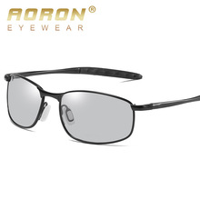 Óculos de sol fotocromático polarizado para homens, óculos de sol de motociclista masculino da moda 3043 2024 - compre barato