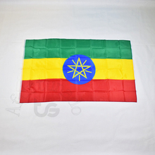 Etiópia etíope 90*150cm bandeira etíope com faixa 3x5 pés bandeira nacionais para atender, desair, festas. pendurar, decoração 2024 - compre barato