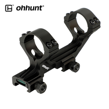 Ohhunt bi-direção offset 25.4mm 30mm de alto perfil caça rifle escopos montar anéis com nível de bolha 2024 - compre barato