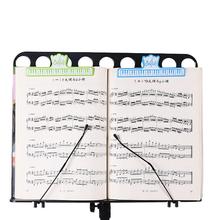 Portable Musical Note Page Clip Clamp Scale Pattern Music Folder Clips 2021 Bookmark Page Sheet Holder Plastic Clamp 2024 - compre barato