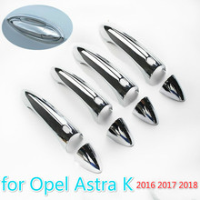 FUNDUOO For Opel Astra K Vauxhall Astra K Holden Astra 2016 2017 2018 Car Door Handle Cover Trim Pad Sticker Molding Styling 2024 - buy cheap
