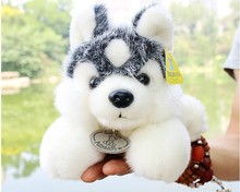 small Husky dogs high quality husky lying dog toys gray cute dog toy birthday gift about 32cm 2024 - buy cheap