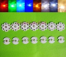 10 peças-miçangas de luz de led cree xpe 1w ~ 3w branco quente branco vermelho real azul verde amarelo alta potência 2024 - compre barato