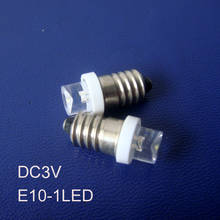 High quality DC3V E10 led,E10 led light,3V led E10,E10 light,E10 Bulb,E10 3V,E10 3V Light,E10 light DC3V,free shipping 10pcs/lot 2024 - buy cheap