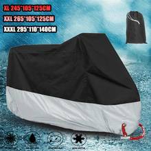 190T Motorcycle Cover M L XL XXL XXXL Outdoor UV Protector Bike Rain Dustproof Motorcycle Raincoat for Waterproof 2024 - buy cheap
