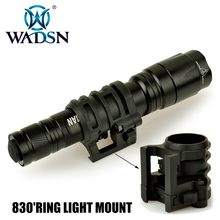 WADSN-Anillo de montaje de linterna de 830 pulgadas para arma táctica, luz Airsoft, Rifle Scout, Base de luz WNE08034, accesorios de caza para Paintball 2024 - compra barato