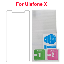 Película vidro temperado para ulefone x 5.85 polegadas, película protetora 2.5d à prova de explosão e tela lcd ulefone x