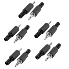 10pcs 3.5mm Double Audio Plug 3.5 mm Stereo Audio Male Jack Plug Video Adaptor Connector 2024 - buy cheap