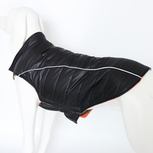 Двусторонняя куртка для собак, дизайнерская теплая зимняя одежда для собак, эластичная мягкая хлопковая одежда для средних и больших собак, женская одежда 2024 - купить недорого