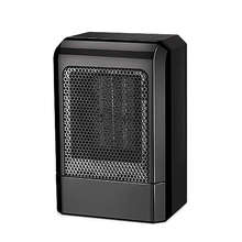 Mini aquecedor cerâmico portátil, cooler elétrico 500w, ventilador quente, aquecedor de inverno para casa (tomada eua) 2024 - compre barato