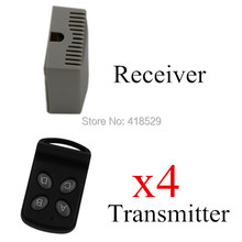 12v interruptor de controle remoto sem fio, 4 canais rf sistema de controle remoto, 315/433 mhz 4 transmissor e 1 receptor sku: 5035 12v interruptor de controle remoto sem fio, 4 canais rf sistema de controle remoto, 315/433 mhz 4 transmissor e 1 receptor sku: 5035