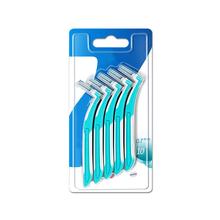 Cepillo de dientes Interdental para dentadura en forma de L, cepillo de dientes de ortodoncia, corrección de dientes, aparatos especiales, 10 unids/set por juego 2024 - compra barato