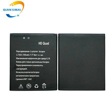 1 Uds 2100mAH nueva alta calidad HD batería para Quad para teléfono inteligente Explay HD Quad 3G en stock batería + código de seguimiento 2024 - compra barato