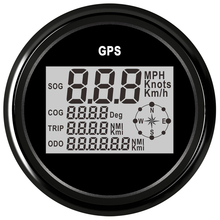 Velocímetro Digital de 85mm para coche, odómetro GPS de 0-999 nudos kmh mph para coche, camión, barco con retroiluminación de 3-3/8'' 2024 - compra barato