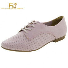 Pink School Shoes Suede Oxfords Lace up Comfortable Shoes Spring Autumn Anniversary IncomparableGenerous Sexy FSJ  Elegant 2024 - buy cheap